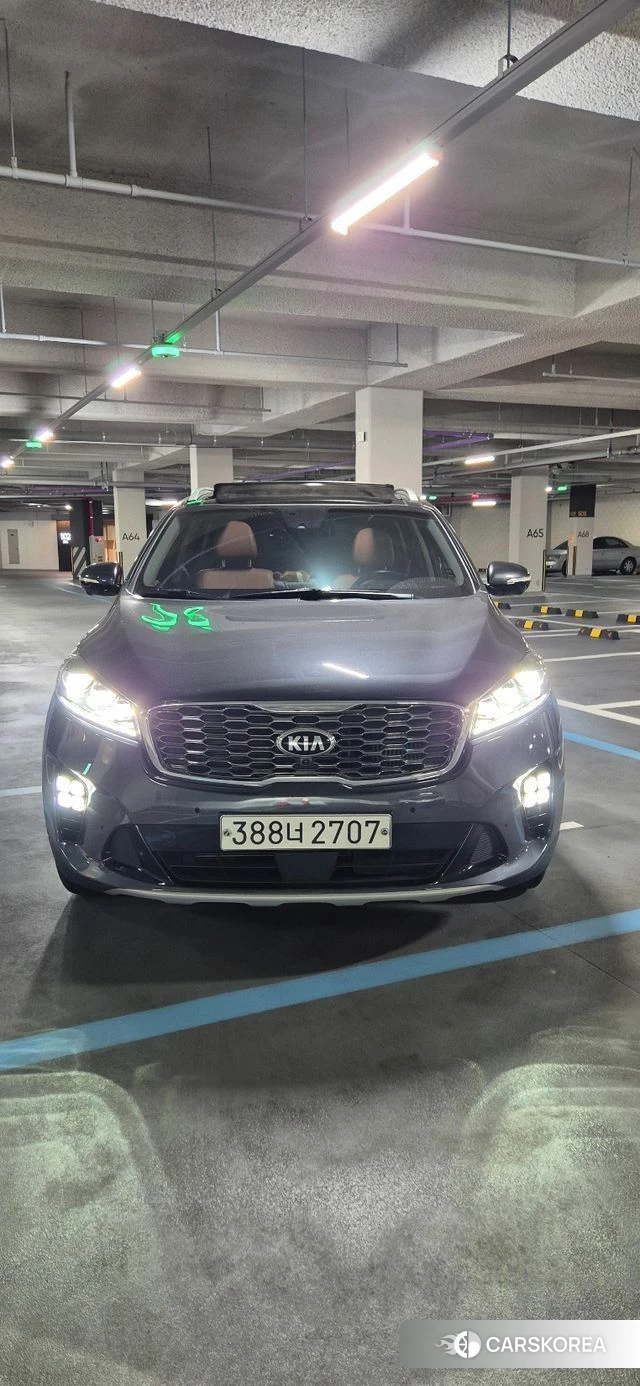 Kia The New Sorento 2019 Серый из Кореи