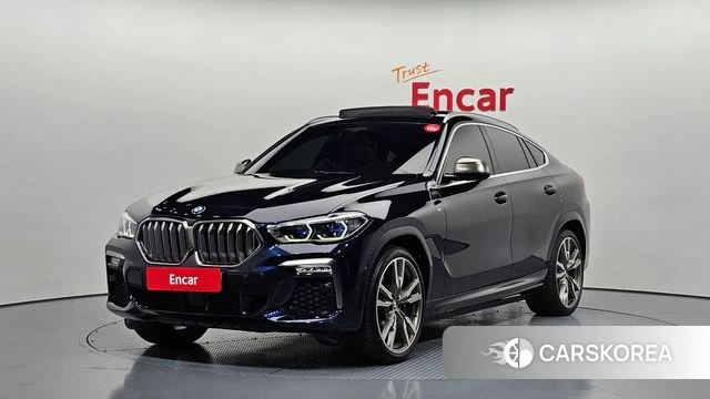 BMW X6 (G06) 2021 Синий из Кореи