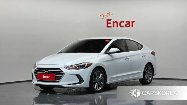 Hyundai Avante AD 2018 Белый из Кореи