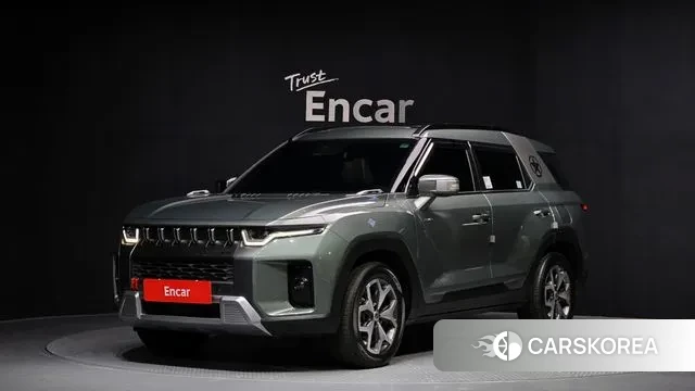 Ssangyong Torres 2023 Зеленый из Кореи