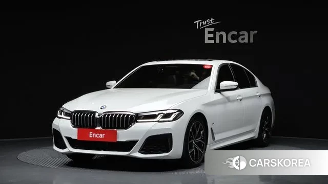 BMW 5 Series (G30) 2021 Белый из Кореи