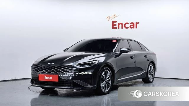 Kia K8 Hybrid 2023 Серый из Кореи