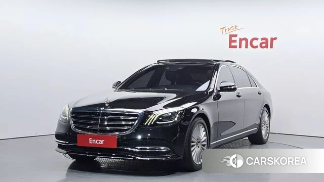 Mercedes-Benz S-Class W222 2019 Черный из Кореи