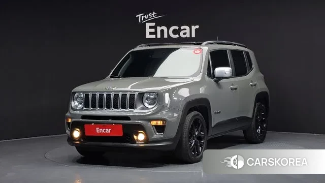 Jeep Renegade 2022 Серый из Кореи