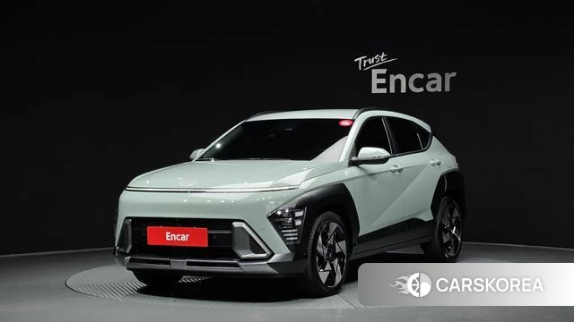 Hyundai Kona (SX2) 2023 Небесно-голубой из Кореи