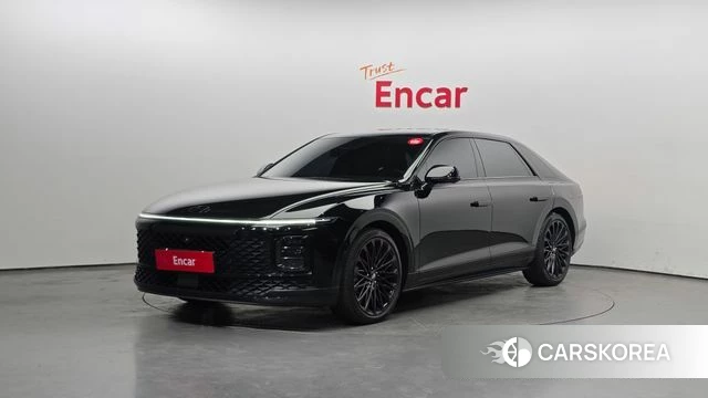 Hyundai Grandeur (GN7) 2024 Черный из Кореи