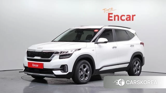Kia Seltos 2022 Белый из Кореи