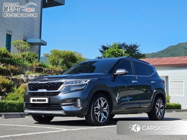 Kia Seltos 2021 Серый из Кореи