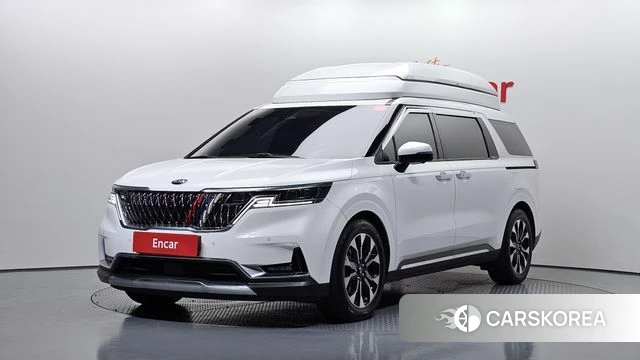 Kia Carnival 4th generation 2021 Белый из Кореи