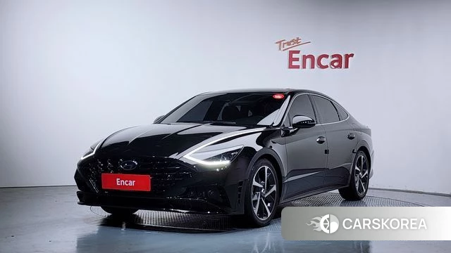 Hyundai Sonata (DN8) 2020 Черный из Кореи