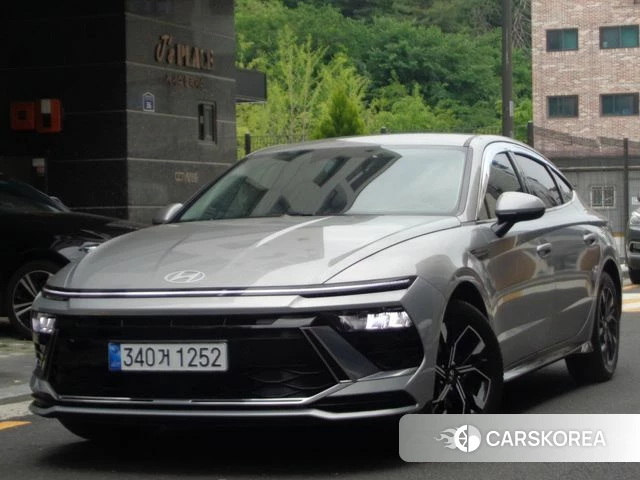 Hyundai Sonata D Edge (DN8) 2025 Серебристо-серый из Кореи