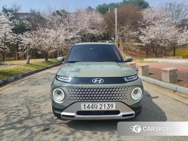 Hyundai Casper 2024 Светло-зеленый из Кореи