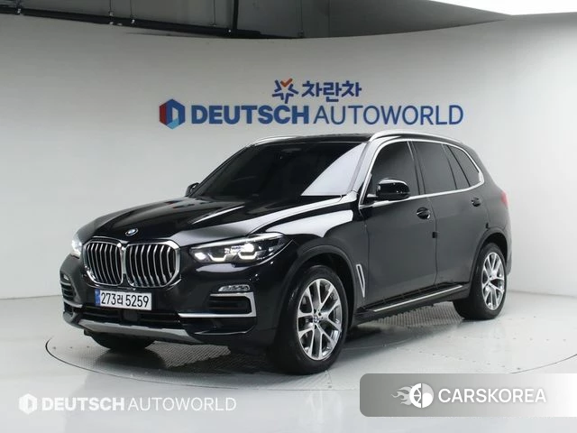 BMW X5 (G05) 2021 Черный из Кореи