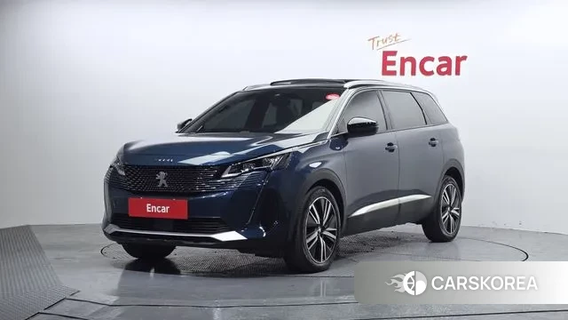 Peugeot 5008 second generation 2024 Синий из Кореи
