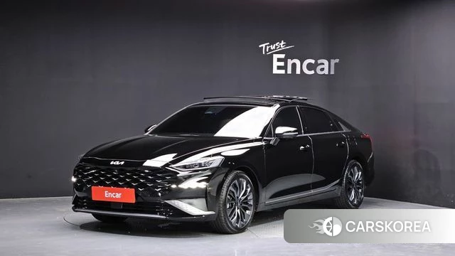 Kia K8 2023 Черный из Кореи