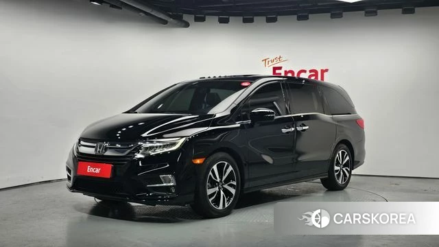 Honda Odyssey 2018 Черный из Кореи