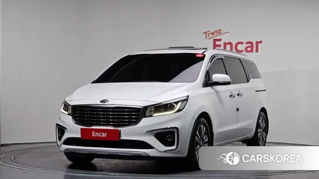 Kia The New Carnival 2018 Белый из Кореи