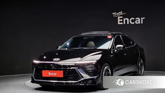 Hyundai Sonata D Edge (DN8) 2024 Черный из Кореи