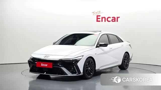 Hyundai The New Avante (CN7) 2024 Белый из Кореи