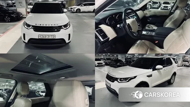 Land Rover Discovery 5 2020 Белый из Кореи