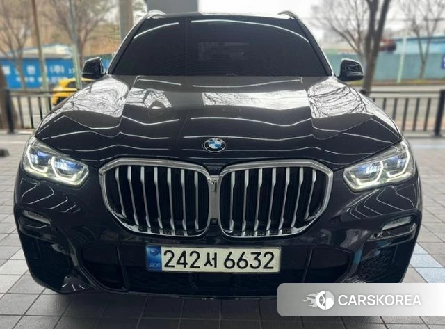 BMW X5 (G05) 2021 Черный из Кореи