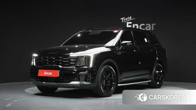 Kia The New Sorento 4th Generation 2024 Черный из Кореи