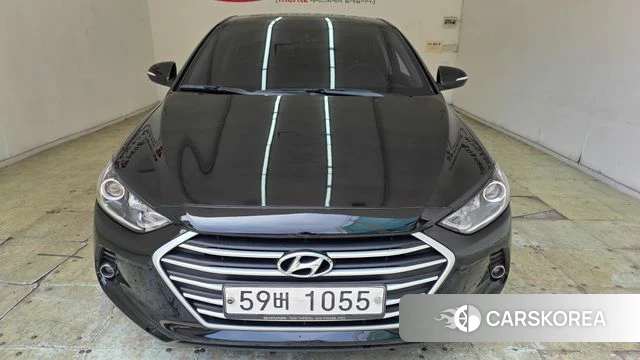 Hyundai Avante AD 2018 Черный из Кореи