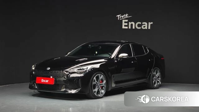 Kia Stinger 2019 Черный из Кореи