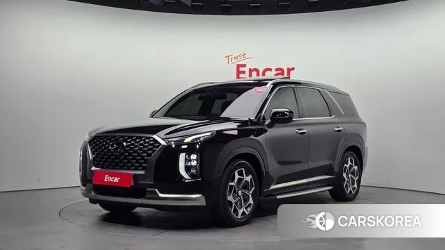 Hyundai Palisade 2022 Черный из Кореи