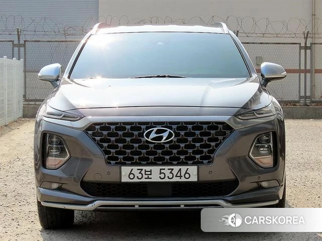 Hyundai Santa Fe TM 2019 Серый из Кореи