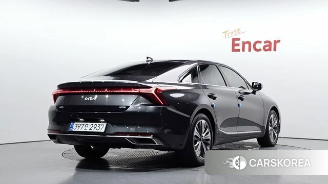 Kia K8 Hybrid 2021 Серый из Кореи
