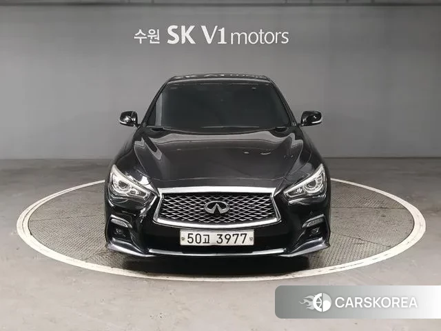 Infiniti Q50 2018 Черный из Кореи
