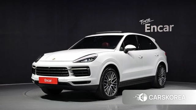 Porsche Cayenne (PO536) 2020 Белый из Кореи