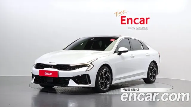Kia The New K5 Hybrid 3rd generation 2023 Белый из Кореи