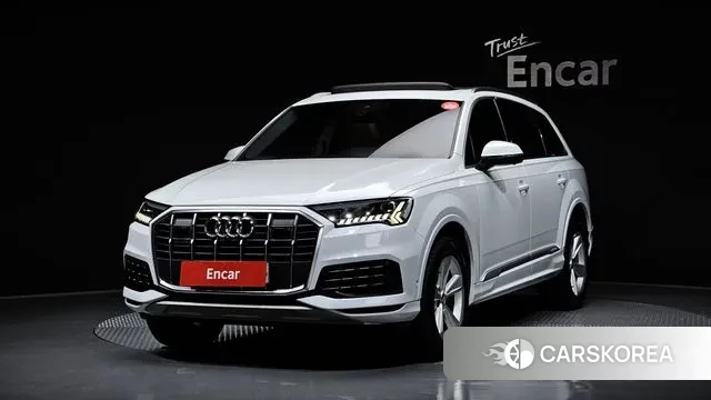 Audi Q7 (4M) 2020 Белый из Кореи
