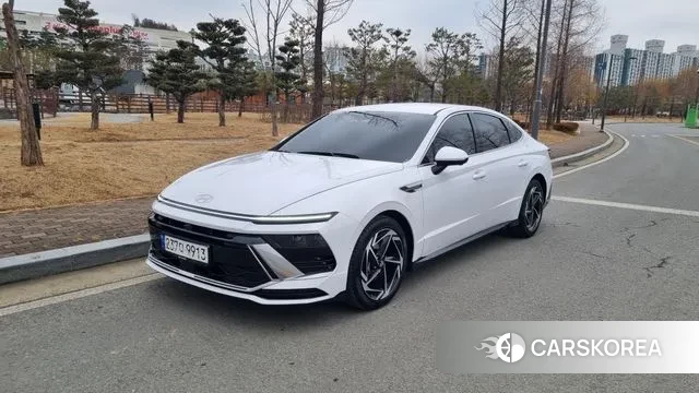 Hyundai Sonata D Edge (DN8) 2025 Белый из Кореи