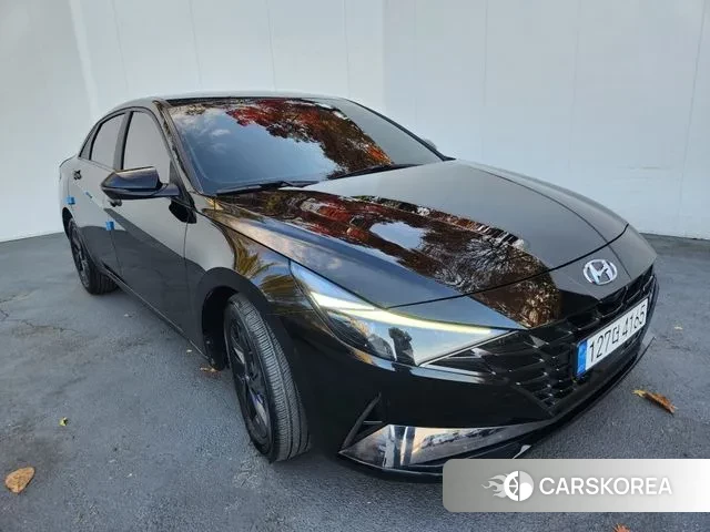 Hyundai Avante (CN7) 2022 Черный из Кореи