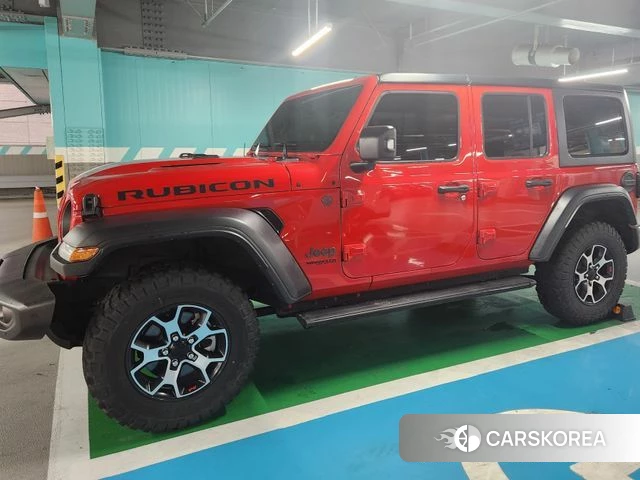 Jeep Wrangler (JL) 2022 Красный из Кореи