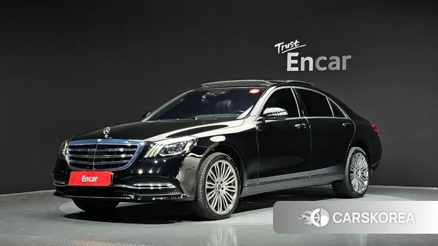 Mercedes-Benz S-Class W222 2018 Черный из Кореи