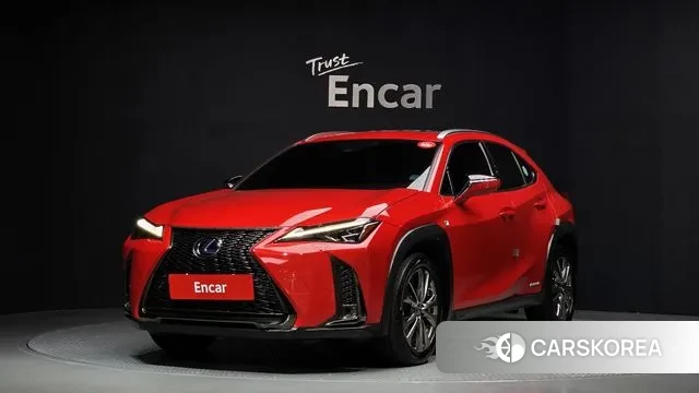 Lexus UX250h 2020 Красный из Кореи