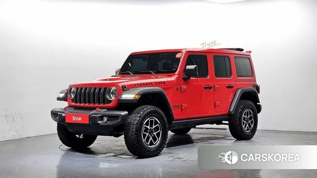 Jeep Wrangler (JL) 2024 Красный из Кореи