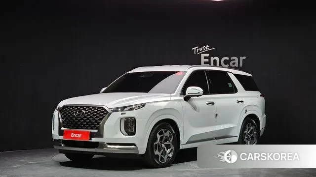 Hyundai Palisade 2022 Белый из Кореи
