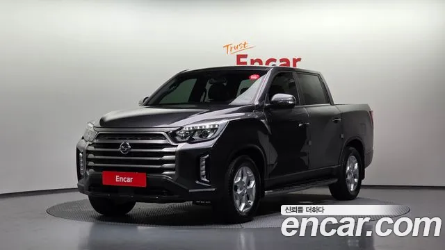 Ssangyong The New Rexton Sport 2021 Серый из Кореи