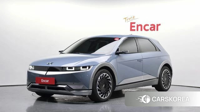 Hyundai Ionic 5 2024 Небесно-голубой из Кореи