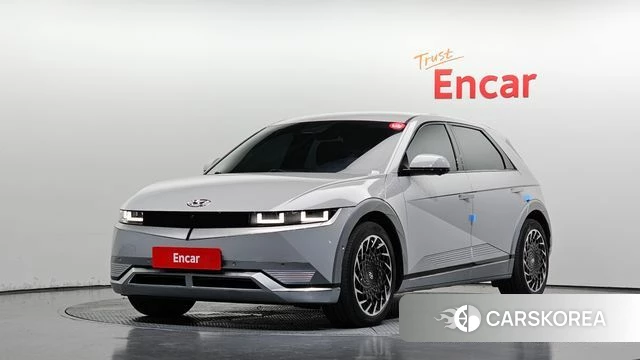 Hyundai Ionic 5 2022 Серебристо-серый из Кореи