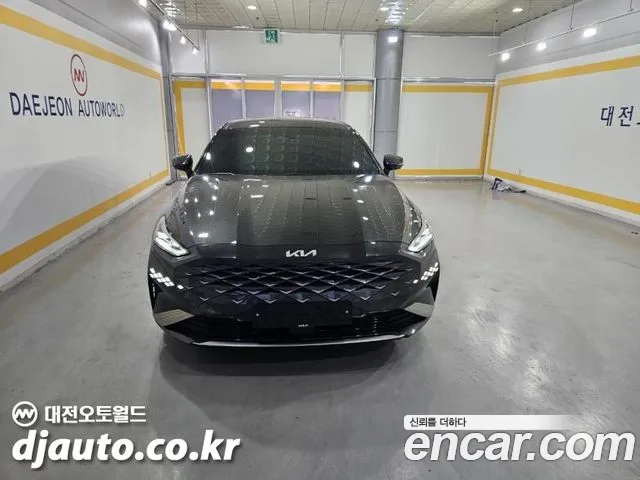 Kia K8 Hybrid 2022 Серый из Кореи