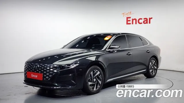 Hyundai The New Grandeur IG Hybrid 2021 Серый из Кореи