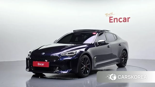 Kia Stinger 2019 Синий из Кореи