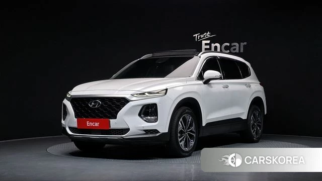 Hyundai Santa Fe TM 2018 Белый из Кореи