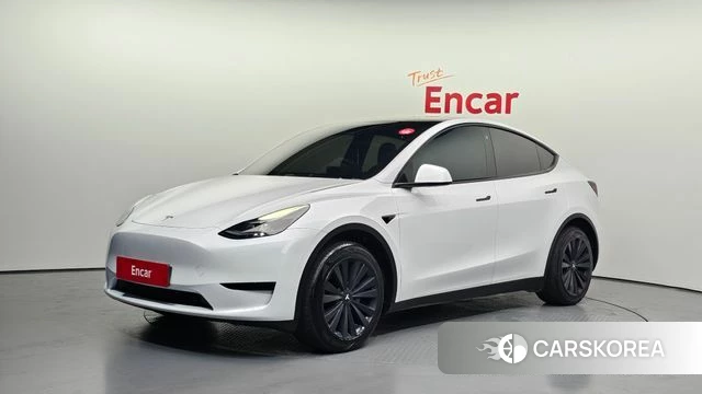 Tesla Model Y 2024 Белый из Кореи